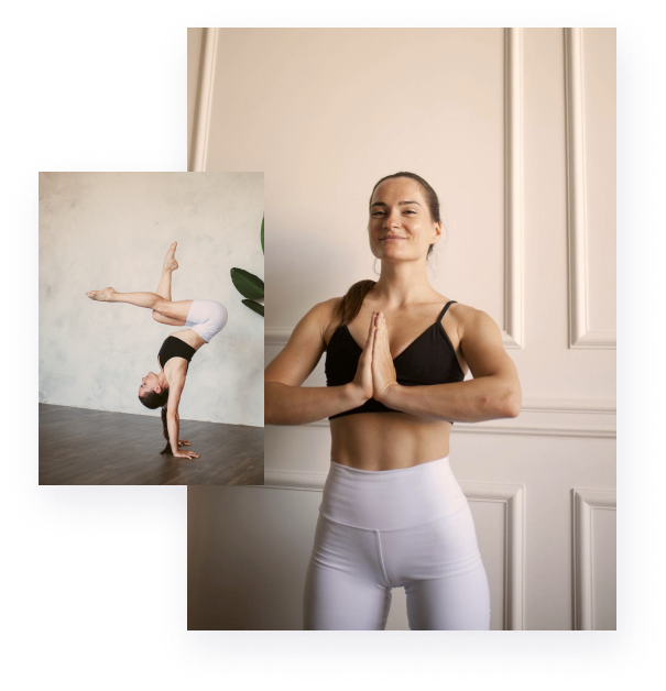 Привет! Меня зовут Дарина, и я познакомлю вас с чудесным миром хатха-йоги!